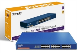 Thiết bị chuyển mạch tenda 24 port teh2400m