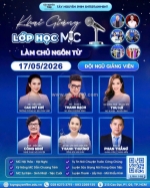 Thông báo khai giảng khóa học mc chuyên nghiệp – tp.hcm