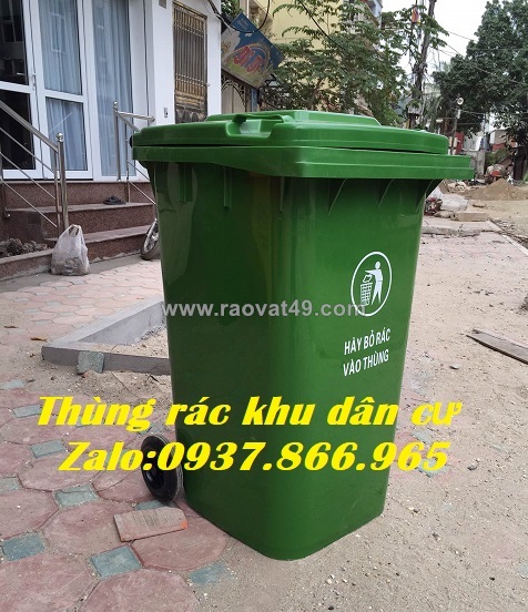 Thùng gom rác khu dân cư, thùng rác công nghiệp, thùng rác nhựa hpde