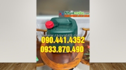 Thùng nhựa 25 lít đựng axit nóng, can nhựa 30 lít dày đựng hóa chất nóng sôi