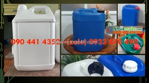 Thùng phuy nhựa 30 lít xanh đựng thực phẩm, can nhựa 30 lít đựng hóa chất nóng/ sôi
