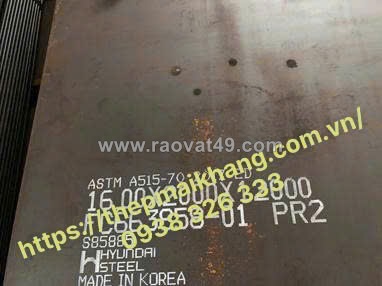 Tiêu chuẩn thép tấm chịu nhiệt a515 gr70,a516 gr70,thép lò hơi, quy cách lh 0938326333
