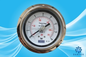 Tìm hiểu đồng hồ áp suất yamaki 0-16bar d100mm: giải pháp đo áp suất chính xác cho hệ thống công nghiệp