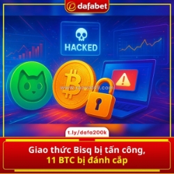 Tin nóng: giao thức bisq vừa bị tấn công, thiệt hại lên tới 11 btc!