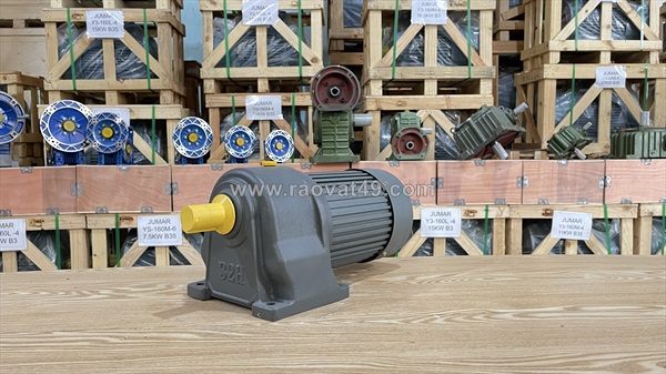 Tối ưu dây chuyền sản xuất cùng động cơ giảm tốc từ 1.1kw đến 3.7kw