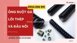 Tổng kho ống ruột gà lõi thép phi 3/4