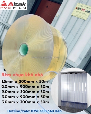 Tổng kho rèm nhựa pvc cuộn nhỏ - sẵn hàng giá xưởng tận gốc