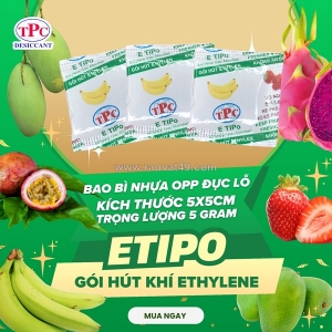 Trái cây xuất khẩu có cần gói hút ethylene etipo để không chín nhanh?