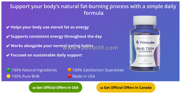 Trimlabs bhb gummies reviews – what users say usa & canada