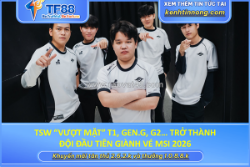 Tsw “vượt mặt” t1, gen.g, g2… trở thành đội đầu tiên giành vé msi 2026
