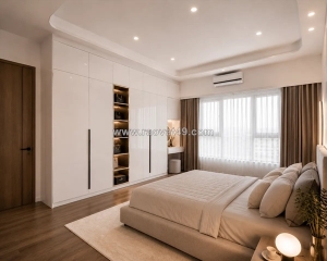 Tủ quần áo acrylic đẹp, hiện đại – mẫu tủ acrylic phòng ngủ