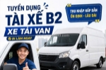 Tuyển 2 tài xế giao nhận chạy xe 2.5 tấn làm tại bình tân