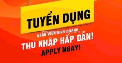 Tuyển nvkd bđs & tpkd thu nhập hấp dẫn đi làm ngay