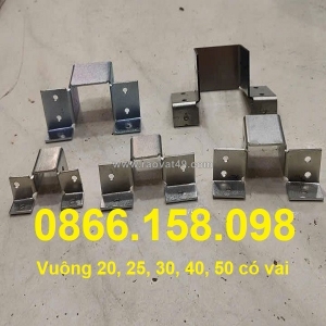 U lắp ghép vuông, bas u xà gồ vuông