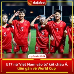U17 nữ việt nam chính thức vào tứ kết châu á!