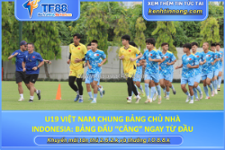 U19 việt nam chung bảng chủ nhà indonesia: bảng đấu “căng” ngay từ đầu