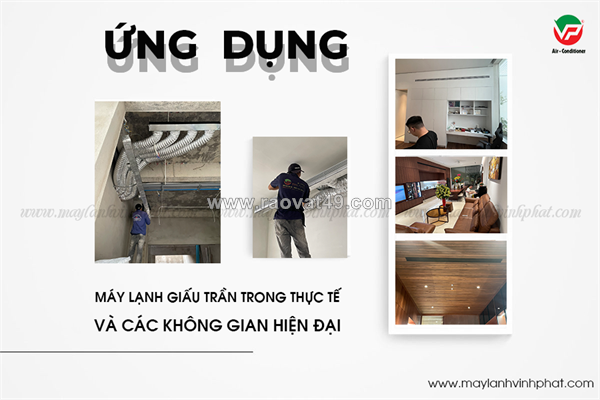 Ứng dụng lắp đặt máy lạnh âm trần nối ống gió và những thương hiệu nên đầu tư