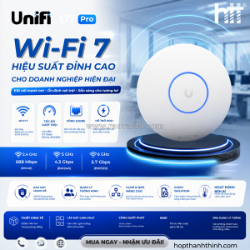 Unifi u7 pro | bộ phát wi-fi 7 hiệu suất cao cho doanh nghiệp