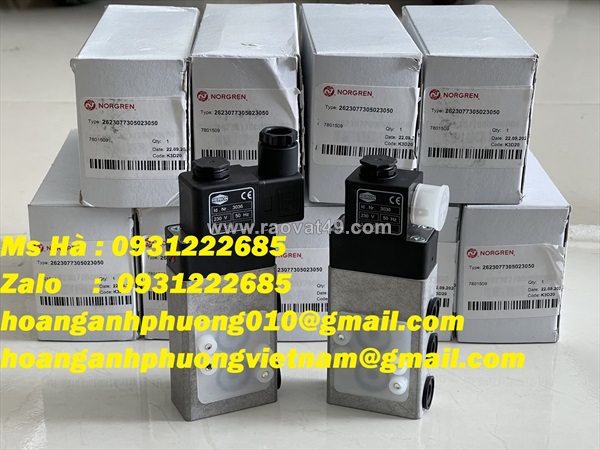 Van điện từ norgren 2623077 điều khiển máy - điện công nghiệp