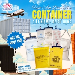 Vì sao nhiều container xuất khẩu luôn treo dây hút ẩm?