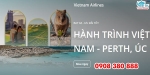 Vietnam airlines ưu đãi vé máy bay đi perth