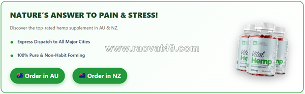 Vital hemp gummies before and after – real results au & nz
