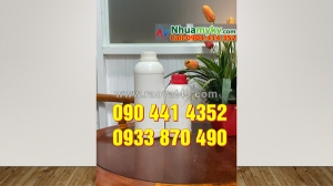 Vỏ chai nhựa 1000ml đựng hương liệu, chai nhựa 500ml đựng nước rửa tay