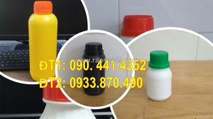 Vỏ chai nhựa 500ml đựng hóa chất, chai nhựa 250ml đựng chất tẩy trắng