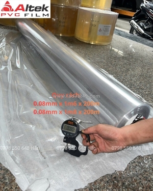 Xả kho màng nhựa pvc trong suốt- hàng có sẵn