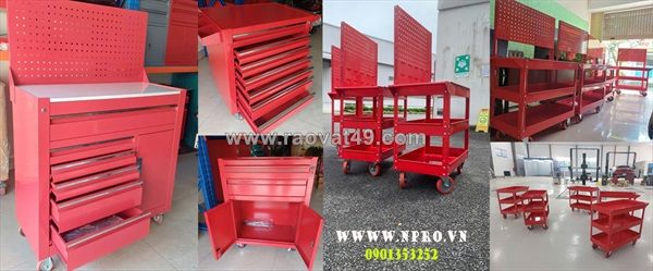 Xe đẩy bt40 , xe đẩy đựng dao tiện cnc