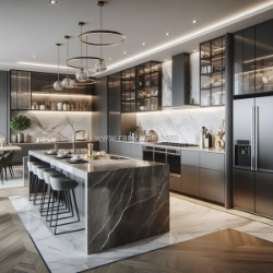 Xu hướng thiết kế quầy bar tủ bếp đẹp được yêu thích hiện nay