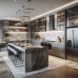Xu hướng thiết kế quầy bar tủ bếp đẹp được yêu thích hiện nay