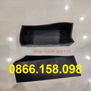 Xưởng sản xuất nút nhựa bịt đầu sắt hộp 50x100mm