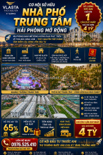 🔥 vlasta thủy nguyên – nhà phố trung tâm thành phố mới hải phòng chỉ từ 4,x tỷ