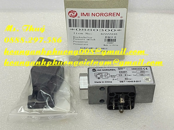 0880300 imi norgren - công tắc áp suất - hàng mới 100%