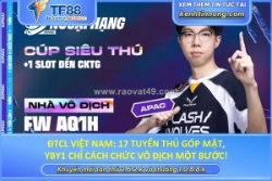 17 tuyển thủ góp mặt, yby1 chỉ cách chức vô địch một bước!