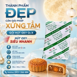 3 cách chống mốc bánh trung thu bằng gói hút oxy o2x