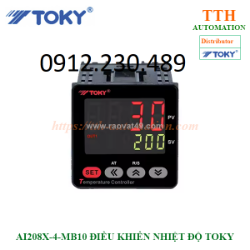 Ai208x-4-mb10 điều khiển nhiệt độ toky  công suất tiêu thụ: < 10va