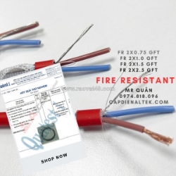 Altek kabel: cáp chống cháy, chống nhiễu 2 lõi