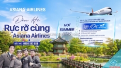 Asiana airlines giảm 10% giá vé việt nam – hàn quốc