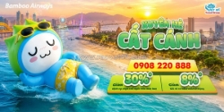 Bamboo airways ưu đãi vé máy bay hè 2026