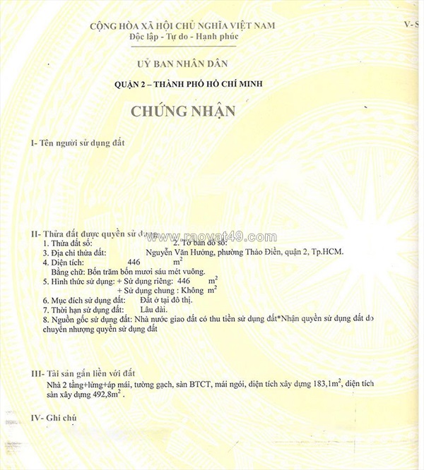 Bán biệt thự nguyễn văn hưởng, 466m2, ngang 17.5m, 3 tầng, sổ hồng đầy đủ