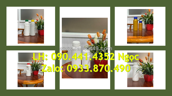Bán chai nhựa 500ml vuông, chai nhựa 1 lít trơn đựng hóa chất