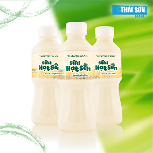 Bạn đã quen với những loại đồ uống hằng ngày? thử đổi vị cùng sữa hạt sen mekong xanh