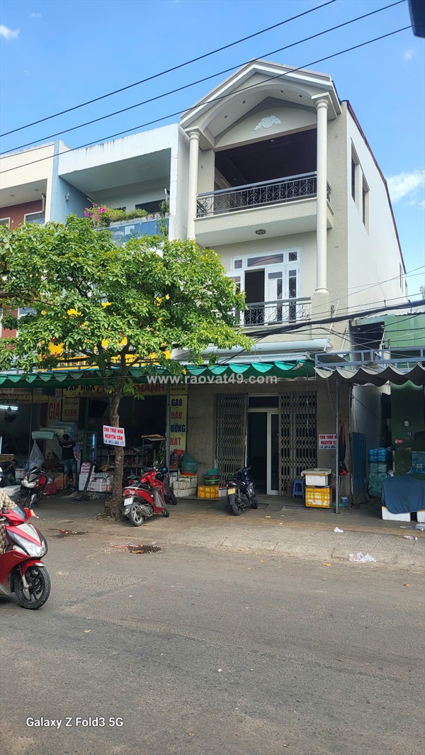 Bán hoặc cho thuê ưu tiên dài hạn nhà mặt tiền chợ hòa khánh, phường hòa khánh, đà nẵng