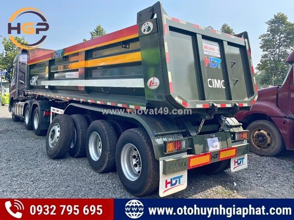 Bán mooc ben tự đổ cimc huajun lốp có săm - không săm