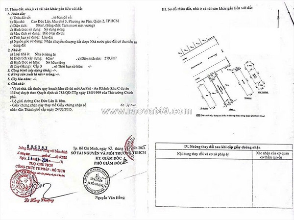 Bán nhà mt cao đức lân, 160m2, ngang 8m, 1 hầm + 3 tầng + sân thượng, có dòng tiền 75tr/th