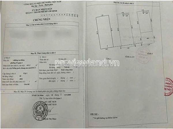 Bán nhà quận 5, mặt tiền an điềm, 124m2, ngang 7.3m, 5 tầng, thuận tiện kinh doanh