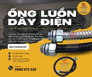Bán ống luồn dây điện pvc, ống ruột gà chống cháy – giá rẻ – đủ size