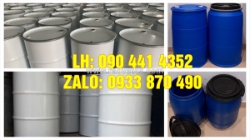 Bán thùng phuy nhựa 220 lít nắp kín, thùng phuy nhựa 120 lít đựng chất lỏng hóa học
